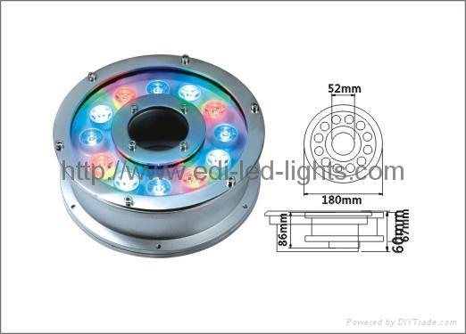 LED Fountain Light Ring 9w/12w/27w