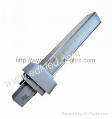 6W G24 LED Plug-in tube light smd  140degree