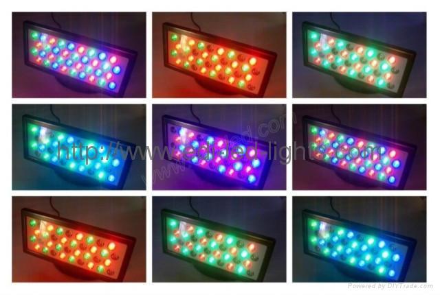 LED Wall Washer 36W RGB DMX Square 2