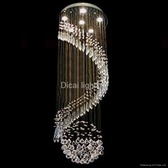 good quality and competitive price crystal pendant light chandelier lamp 6041-6