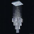 modern Chinese top K9 crystal ceiling light/lamp 8002-6 1