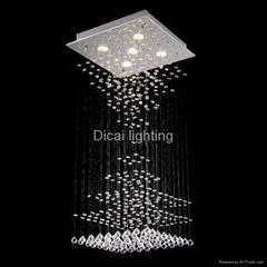 hot sell modern crystal ceiling light/lamp 8017-5