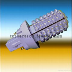 The lamp glow plug 360 degrees (g24i interface or E27 interface)