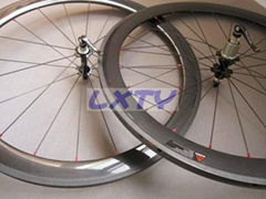 Carbon fiber road bike 50mm tubular tire