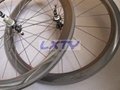 Carbon fiber road bike 50mm tubular tire 2