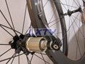 Carbon fiber road bike 50mm tubular tire 3