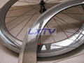 Carbon fiber road bike 60mm tubular tire