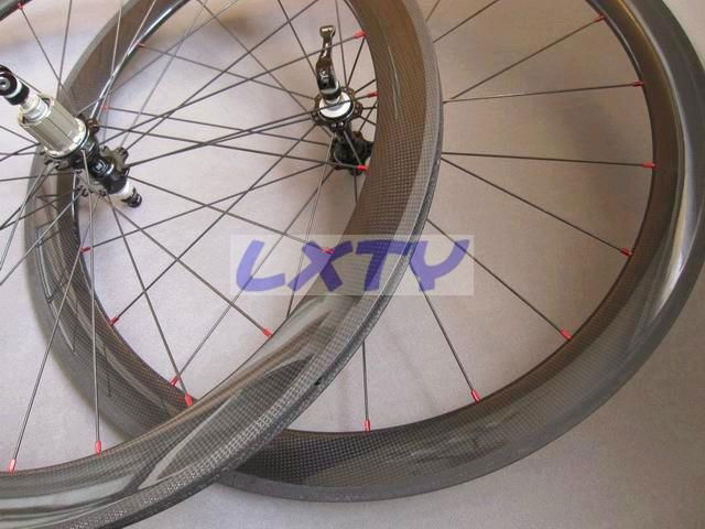 Carbon fiber road bike M50mm opening tires 3