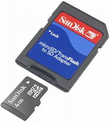 Sandisk Micro SDHC 4GB Card