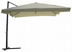 grey offset umbrella