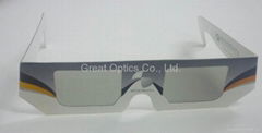 Circular Polarized 3D Glass