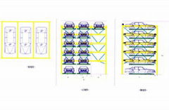 BDP-5 The Bi-Directional Parking System-5 floor