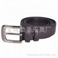 men's fretwork neutral or artifical leather belt 3
