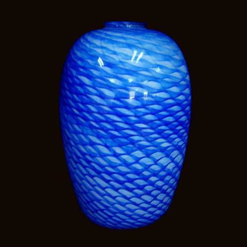 Fish Colored Glass/Hand Blown Glass/Frit Glass Lamp Shade HO6696 2