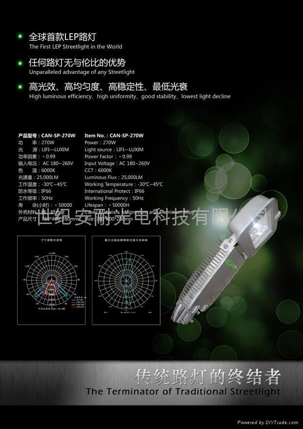 Energy saving LEP street  light high lumen long life