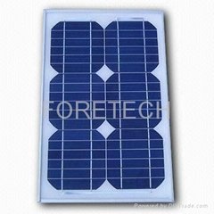 15W mono crystalline solar panels