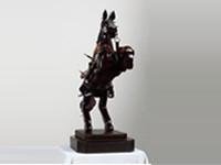 Leather Sculpture Horse