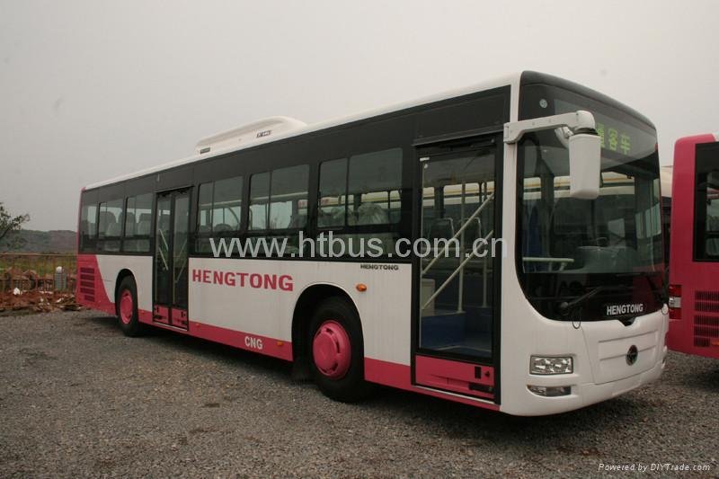 9.5m-12.5m 21-44 Seats CNG/Diesel Front Engine City Bus New Man 4