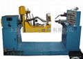 Horizontal double orifice flanges girth welding machine