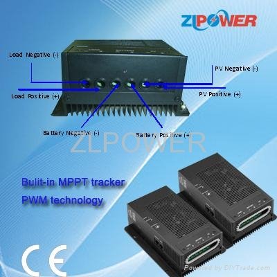 Solar controller:MPPT Three stage Solar charge controller  5