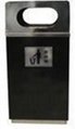 Stainless steel trash can 1