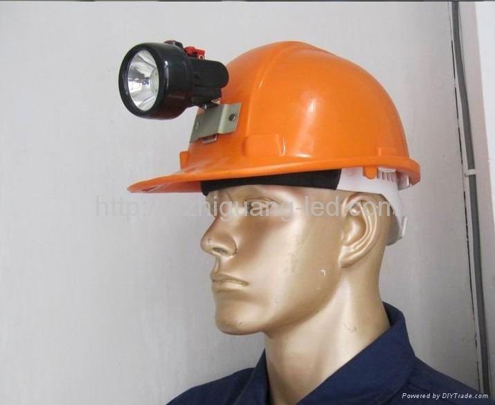KL2.5LM Cordless Miner headlamp  with rechargerable LI-AH battery. 2
