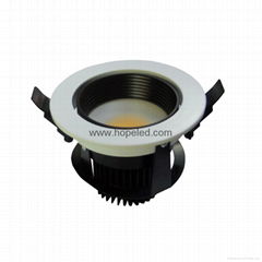 10W COB LED Ceiling Light (360° Rotation)