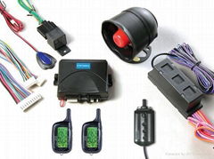 Two way car alarm system 