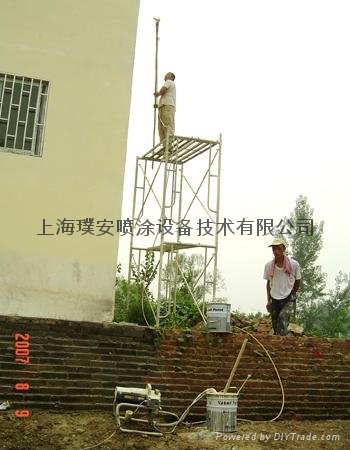上海高壓無氣噴塗機 2