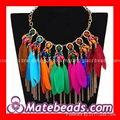 Wholesale Halloween Feathers Necklaces