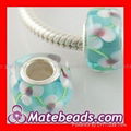 Square european lampwork glass beads 5