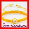 Handmade Shamballa Woven Bead Jewelry Bracelet 2