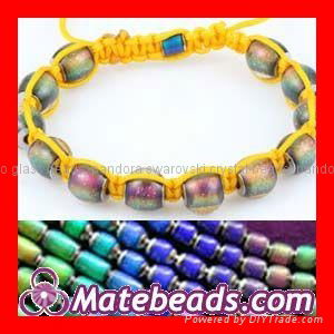 Handmade Shamballa Woven Bead Jewelry Bracelet 3