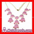 Wholesale Fashion Bib Grey Bubble Necklace Jewelry Cheap 5