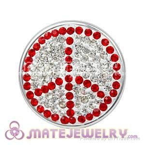 Wholesale Pave Cubic Zirconia Crystal Charm Beads For Jewelry Making 3