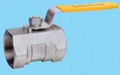 1 pc ball valve standard bore 1000psi