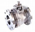 2 PC  FULL BORE  FLOATING BALL FLANGE