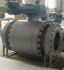 3 PCS TRUNNION TYPE BALL VALVE