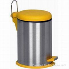 stainless steel waste basket