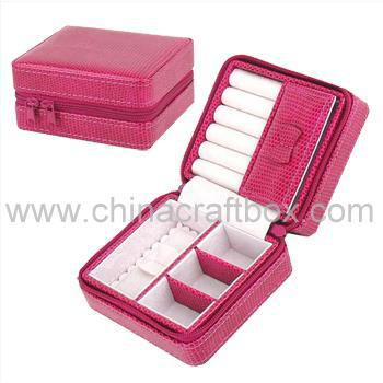 Leatherette jewelry box