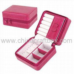 Leatherette jewelry box