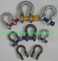 US type bow shackle