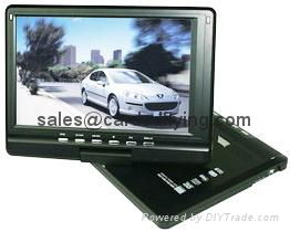 12.3" portable DVD PLAYER with AnalogTV DVB-T Game