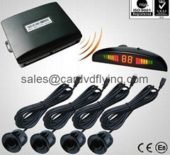 Wireless Rainbow parking sensor with LED display