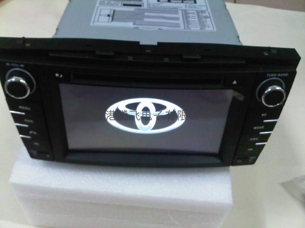 Toyota new avensis 2009-2012 special car dvd player with gps 2