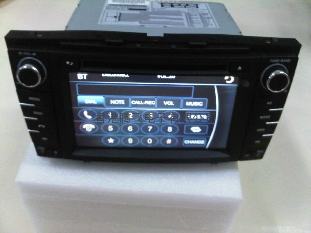 Toyota new avensis 2009-2012 special car dvd player with gps 3