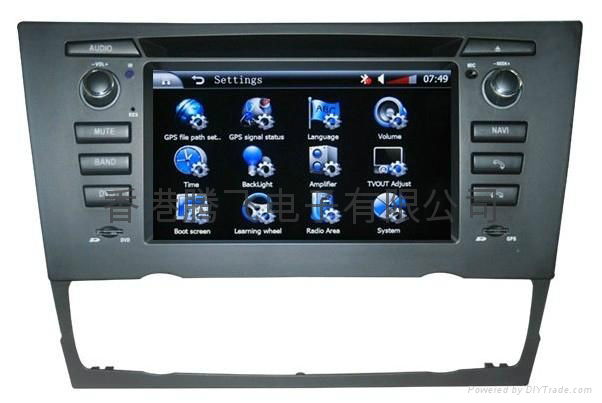 For BMW E90/E91/E92/E93 special car dvd player with gps,bluetooth,tv,ipod 2