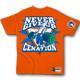 John Cena Never Give Up T-Shirt