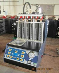 Fuel injector tester and cleaner machine