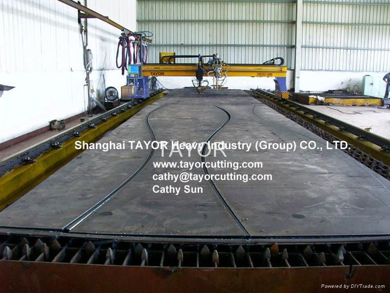 CNC Oxy-fuel cutting machine